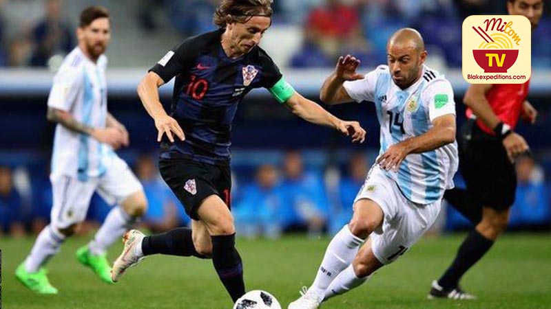 Croatia chiến thắng 3-0 trước Argentina tại World Cup 2018