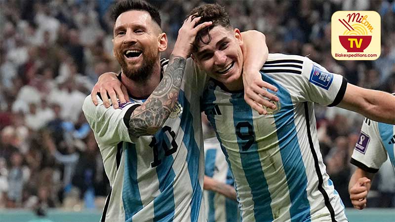 Lionel Messi cùng các đồng đội đã giúp Argentina thắng Croatia 3-0 ở bán kết World Cup 2022